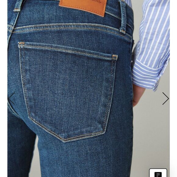 LUCKY BRAND MID RISE SKINNY AVA ankle jeans size 2 A - Picture 3 of 8